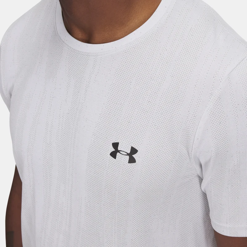 UNDER ARMOUR White Men's Vanish Seamless Novelty T-Shirt for Men | Best Price UAE